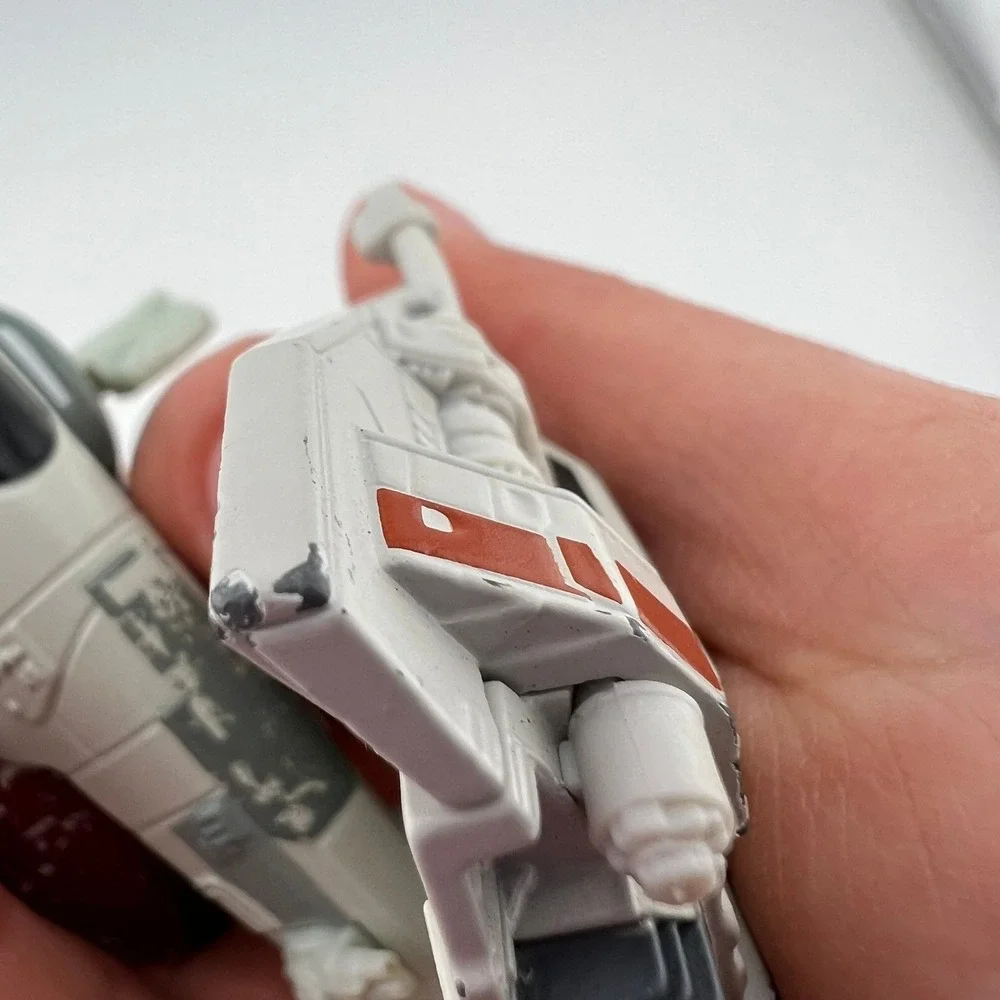 Star Wars Titanium Series Diecast Slave I Snowspeeder Ship Lot 2008 Hasbro